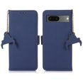 thumbnail image 1 of Nalacover Cute Wallet Case for Google Pixel 7, Card Slots Cash Holder Premium Faux PU Leather Flip Folio Cover with Magnetic Clasp RFID Blocking Kickstand Anti-Scratches Protective Case,Darkblue, 1 of 8