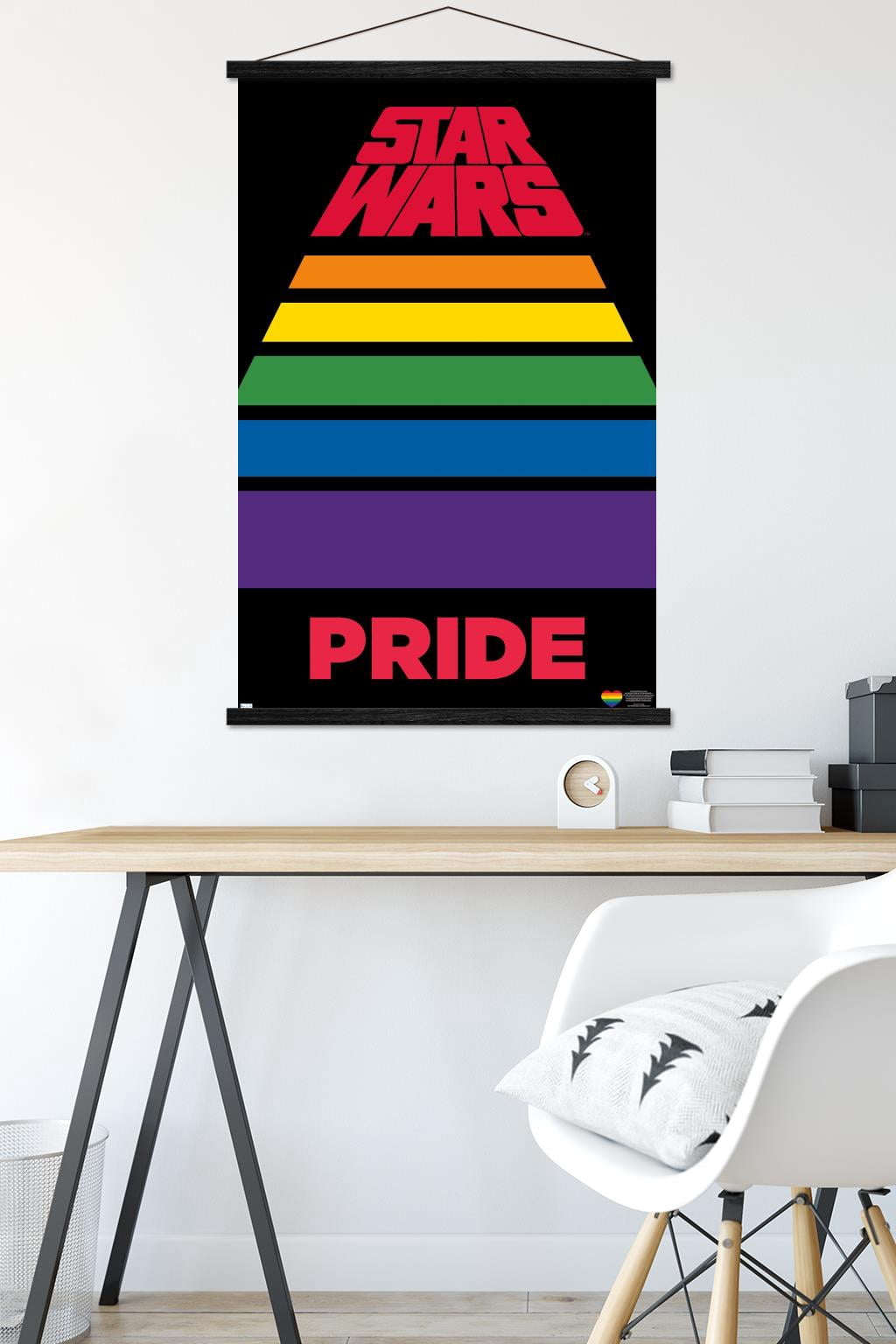 Star Wars: Saga - Scroll Pride Wall Poster with Magnetic Frame, 22.375" x 34"
