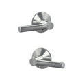 thumbnail image 3 of Schlage Fc21-Brw-Kin Custom Broadway Passage & Privacy Door Lever Set - Chrome, 3 of 7