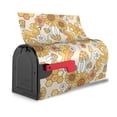 thumbnail image 4 of Haiem Groovy Hippie Flower Mushrooms Mailbox Covers Magnetic ,Mailbox Wraps Post Letter Box Cover for Holiday Garden Yard Decor-25.5x21 in, 4 of 9