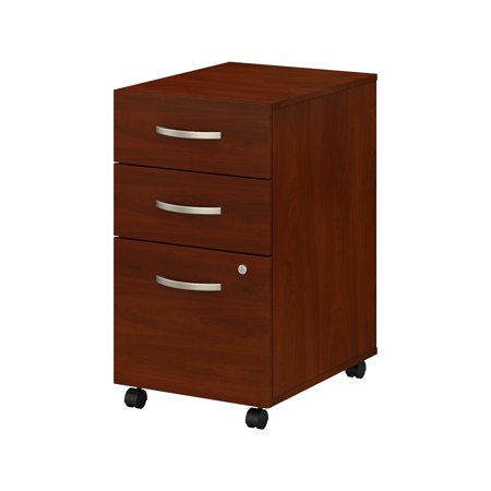 UPC: 0042976126063 | Bush Furniture Studio C 3-Drawer Mobile File Cabinet Let/Leg Hansen Cherry 20.16  SCF216HCSU