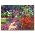 thumbnail image 2 of Trademark Art "Romantic Garden Walk" Canvas Wall Art by David Lloyd Glover, 2 of 3