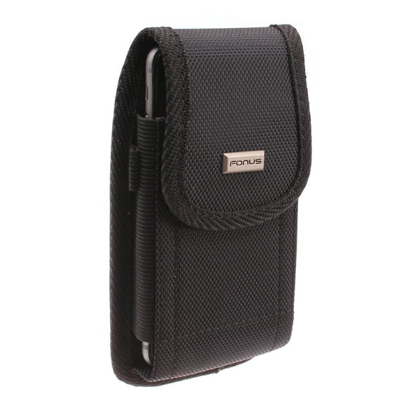 Case Belt Clip Rugged for Samsung Galaxy S25 - Holster Canvas Cover Pouch Carry Protective