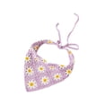 thumbnail image 1 of Guardurnaity Pañuelos para mujer, bufanda para la cabeza, accesorios para fotos de viaje a la moda, diadema decorativa, diadema de punto elegante para mujer Accesorio para el cabello Violeta Guardurnaity AP012992-01B, 1 of 6