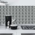 thumbnail image 3 of 10 unids etiqueta de autoadhesivo impermeable diy panel de pared backsplash extraíble pelar y calcomanías de 10x10cm Macarena Pegatina de pared, 3 of 6