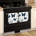 thumbnail image 2 of 2 Pcs Funny Kitchen Towels,Butterfly and Leaves Pattern Microfiber Dish Towels,Kitchen Tea Towels,Kitchen Towel Set (18" X 26"), 2 of 3