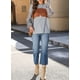 thumbnail image 5 of Blusa Dokotoo para mujer, manga larga, casual, holgada, gris, 5 of 8