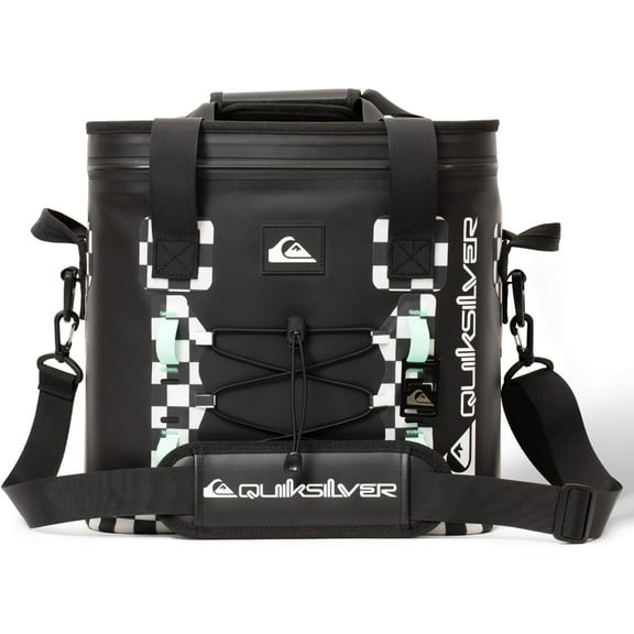Quiksilver Insulated Cooler Bag 24 Can Portable Cooler with 48-72 Hour Ice Retention, Waterproof & Durable 20L Camping Backpack for Travel
