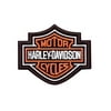 Harley-Davidson Bar & Shield Patch Medium Orange 5-5/8'' W x 4-5/8'' H EMB302383, Harley Davidson
