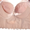 thumbnail image 3 of Bras for Women Womens Bras Compression Bra Wirefree Bra Stretchable Straps Bra Ndbuld Women's Comfortable Breast Casual Bra Underwear Sexy Lace Large Size ,Beige,38D, 3 of 5