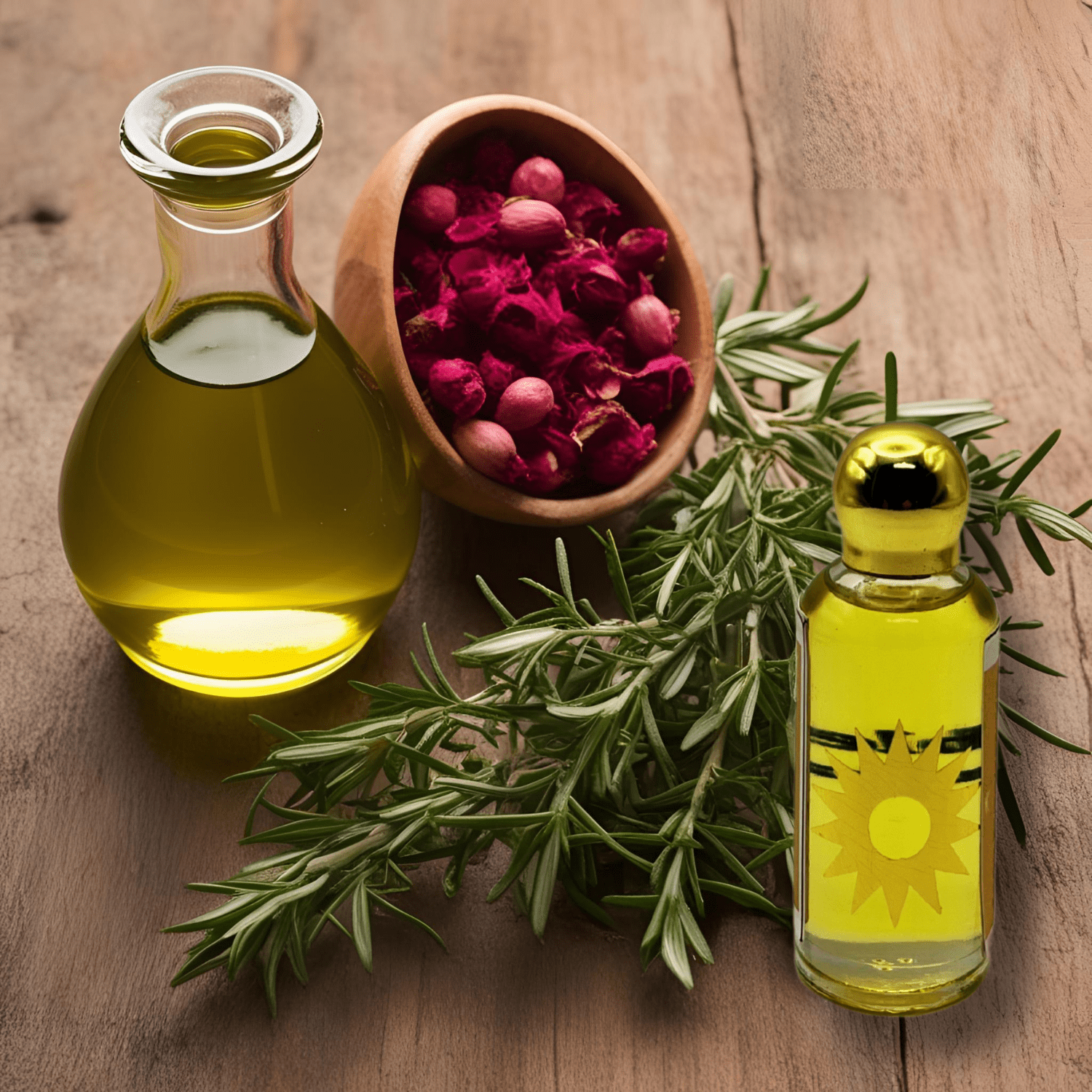 3 Arches USA Holy Land Anointing Oil Set - Frankincense & Myrrh, Rose of Sharon & Pomegranate - 0.6 fl.oz Each Bottle in Leather Case - Made in Bethlehem with Virgin Olive Oil