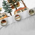 thumbnail image 4 of Erosebridal Retro Camper RV Print Curtains Pack of 2 (42x84 Each),Happy Camping Theme Curtains Blackout For Camping Lover, 4 of 7