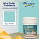 thumbnail image 2 of PINTEX Kit Pinta-me 2 Galones Pintura Vinil-Acrílica 3.8 L c/u | Incluye Brocha, Rodillo, Felpas, Masking Tape y Plastiprotector | Acabado Mate | Interiores y Exteriores | Aguamarina, 2 of 5