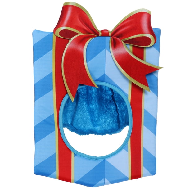 EeaseMX Elegante adorno navideño, gorro de Papá Noel, disfraces de fiesta, accesorios de baile y tocado para fiestas navideñas (caja de regalo).