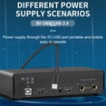 thumbnail image 2 of Tarjeta MD22 Portable Professional 48V Phantom Power Interfaz Audio USB Con Monitor Bucleback para Guitarra Equipos, 2 of 9