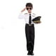 thumbnail image 1 of Disfraces de piloto para niños profesionales Niños Cosplay para niños Niñas Traje de asistente de vuelo Avión Avión Fuerza aérea Uniformes de rendimiento-incluye Se, 1 of 4