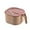 Pink, variant on ABCISI Seasoning Box With Lid, 4 Compartments Seasoning Rack Spice Pots with Handle and 4 Spoons Home Kitchen Condiment Jars for Sugar Salt Pepper(BLUE)