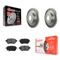 thumbnail image 1 of Transit Auto Rear Coated Disc Brake Rotors and Semi-Metallic Pads Kit for Car 2016-2021 Mazda 6 KGS-101771, 1 of 11