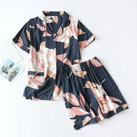 

Tejiojio Mother s Day Gifts 2 Pieces Women s Pajamas Sets Cotton Pyjama Women s Pajamas Sleepwear Sets Spring Summer Homewear