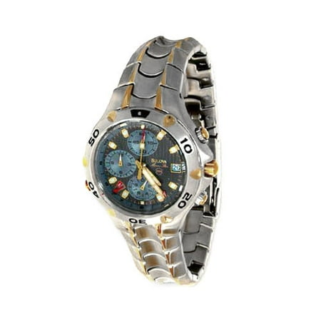 Bulova Mens Marine Star Two-Tone Chronograph
