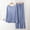 Light Blue, variant on Abtuhar Womens Lounge Sets Plus Size Summer Sets for Women,Women's Casual Loose Leeveless Eound Neck All-match Lace Lace Shorts Solid Color Two-piece Suit