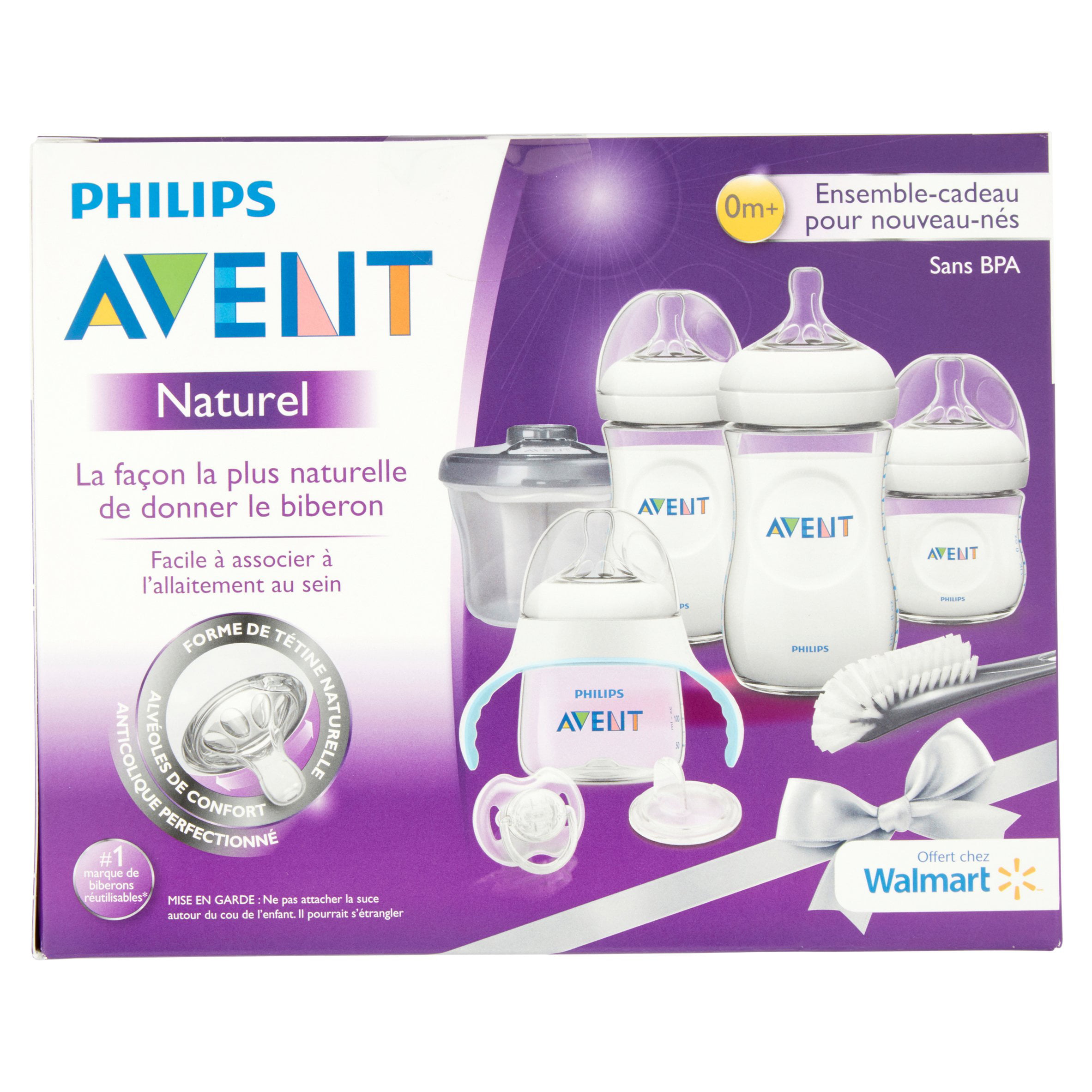 Uitreiken Kritisch limoen Philips Avent Natural 0m+ Newborn Starter Gift Set - Walmart.com