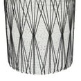 thumbnail image 5 of DecMode Bohemian Banana Leaf Storage Basket, 21", 21", 19"H, White, 3 - Pieces, 5 of 9