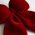 thumbnail image 7 of Red Christmas Bows Outdoor Decorations,Velvet Christmas Tree Topper Bow, Large Wreath Bow Party Supplies for Door Fireplace Stairs Railing Porch, 7 of 7
