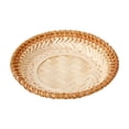 thumbnail image 2 of EGNMCR Wicker Basket Rattan Woven Basket For Storing Bread Fruit And Snacks For Kitchen Restaurant Outdoor Woven Basket, 2 of 6