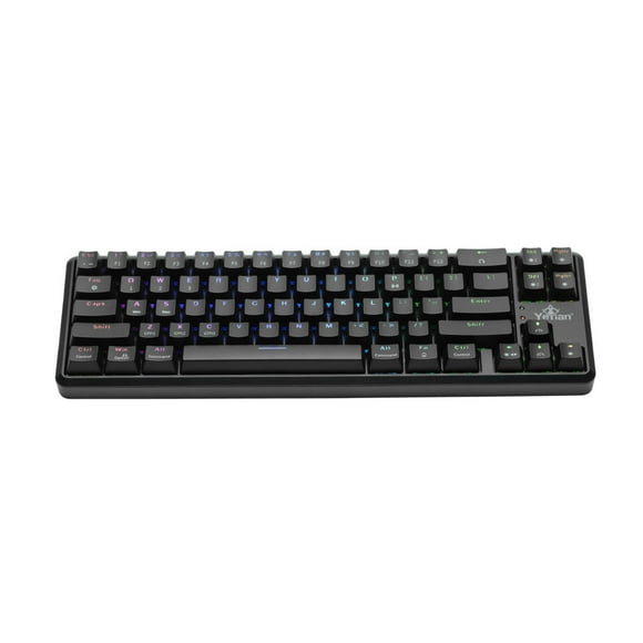 Teclado Gamer Yeyian YTM-28210B mecánico inalambrico bluetooth 65% TKL RGB