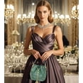 thumbnail image 6 of CAILDANL Sparkly Diamond Evening Bag Clutch Purses for Women Rhinestone Purse Glitter Handbag for Party Prom Cocktail Wedding, 6 of 6