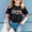 Z001-Black, variant on Laipiong Easter Shirts for Kids Boys Girls 2026 Funny Rabbit Egg Letter Graphic Short Sleeve Tops Trendy Casual Round Neck Classic Fit Tees