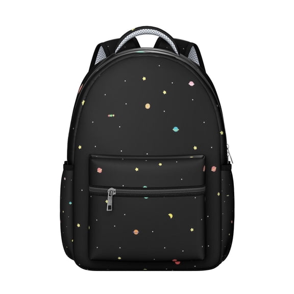 Sports Baseball Students Backpack Durable Student School Bag with Football, Soccer, Basketball Print, Adjustable Straps, Perfect for Training and Competition