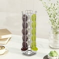 thumbnail image 3 of Coffee Capsule Holder Stand Rack for Nespresso Vertuoline 360 Degrees Rotatable Large Capacity Organizer Carousel for Home Office Kitchen Gift, 3 of 7