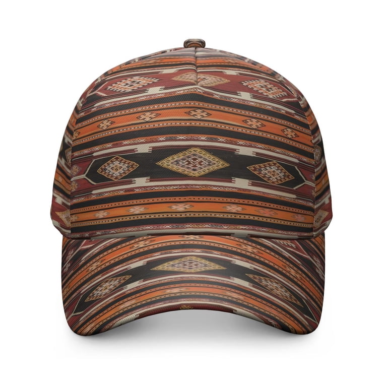 Boho Chic Trucker Hat – Tribal Rustic Baseball Cap for Women  display picture 3