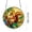E143, variant on Stained Glass Puzzle, 7.5 Inch Acrylic Puzzles Suncatcher Window Hanging, Sun Catcher Acrylic Puzzles, 83 Pieces DIY Kit for Window Decor
