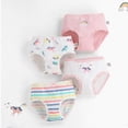 thumbnail image 2 of zuwimk Toddler Girls' Cotton Panties Baby Soft Assorted Briefs Underwear Random Multipack(Light Pink,13-14 Years), 2 of 5