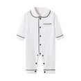 thumbnail image 2 of HUANBAI Baby Long Sleeved Pajamas Newborn Class A Clothing Spring And Autumn Baby Home Bag Crawling Clothes Children's Clothing Girl Jumpsuit, 2 of 9