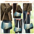 thumbnail image 5 of Deers and Moon PersonWomen Small Shoulder Bag Crossbody Tote Hobo Bags Purse Clutch Handbags with Chain Strap for Women, 5 of 7