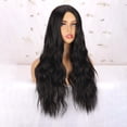 thumbnail image 5 of Wig with Bangs, Wigs for Women, Women's Black Curl Set Wavy Curl Wig Can Be Straightened And Bent, 5 of 8