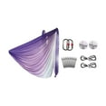 thumbnail image 1 of Hamaca de Pilates Colamx Con Hardware Incluido para Danza Aérea y Mayor Flexibilidad Púrpura, 1 of 8