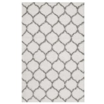 Solvea Moroccan Trellis 5x8 Shag Area Rug-R-1143C-58