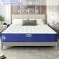 thumbnail image 5 of BMMB 10" King Individual Coils Spring High Density Gel Memory Foam Hydrid Mattress Anti-Fire, 5 of 11