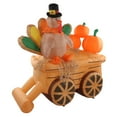 thumbnail image 1 of LED Light Blow Up Pumpkin Turkey,Inflatable Turkey Pumpkin Cart Blow Up Yard Turkey Decoration Air Blow Up Pumpkin Cart Custom Engineered, 1 of 12