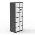 thumbnail image 4 of FixtureDisplays® 12 Slot TouchScreen Digtal Access Locker 26.8" x 70.8" x 18", Computer Control Smart Access Public Private Modes  EXTRA DUTY TBD  18349-TOUCHSCREEN, 4 of 6