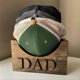 thumbnail image 4 of Wooden hat rack, baseball cap hat storage rack, brown, 4 of 4