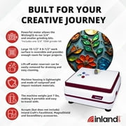 Inland Craft Wizling Glass Grinder | Stained Glass Grinding Shaping Machine | Includes Diamond Grinding Bit