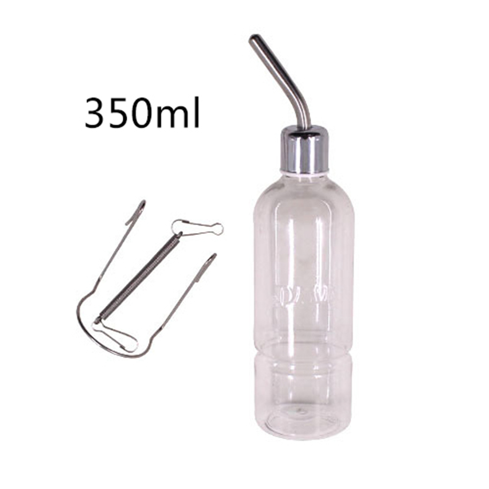 Pet Stainless Steel Ball Hanging Waterer Hamster Dog Automatic Water