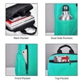 thumbnail image 3 of Balery Turquoise Light Blue Mochila Ligera para Hombres y Mujeres – Resistente y Impermeable, Ideal para la Escuela, el Trabajo, los Viajes y el Uso Diario, 3 of 7
