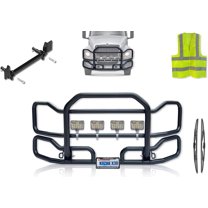 Kozak International LT LT625 Front Grille Deer Bumper Guard Large Black